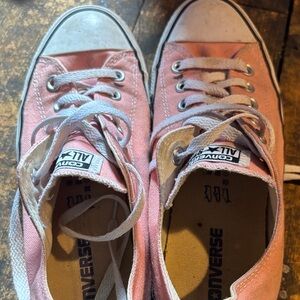 Converse All Star Pink Canvas Sneakers